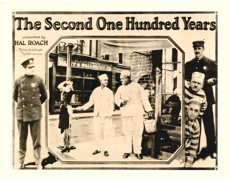 MOVIE - SECOND 100 YEARS (Laurel & Hardy) - POSTER LW22Y