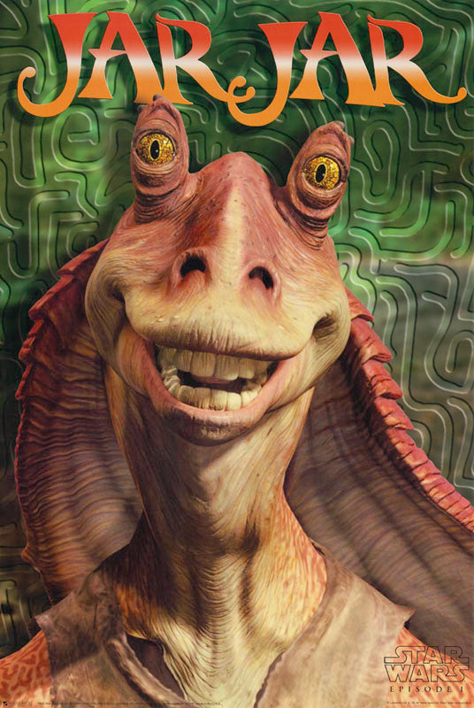 MOVIE - STAR WARS-EPISODE I-JAR JAR - POSTER RW11U