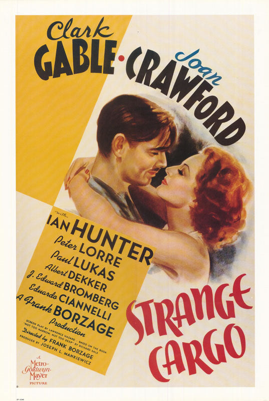 MOVIE - STRANGE CARGO -- OP- POSTER RW9S