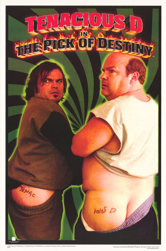 MOVIE- TENACIOUS D in THE PICK of DESTINY - POSTER LW9L