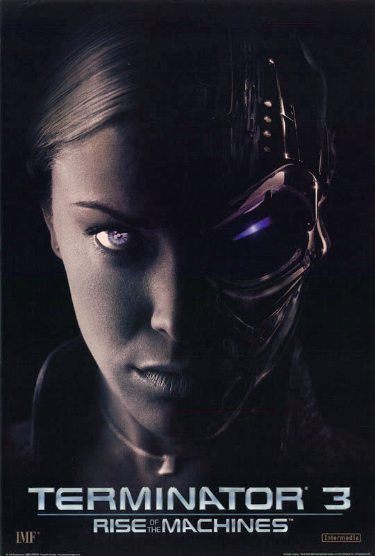 MOVIE - TERMINATOR 3-RISE of the MACHINES -- POSTER LW18K