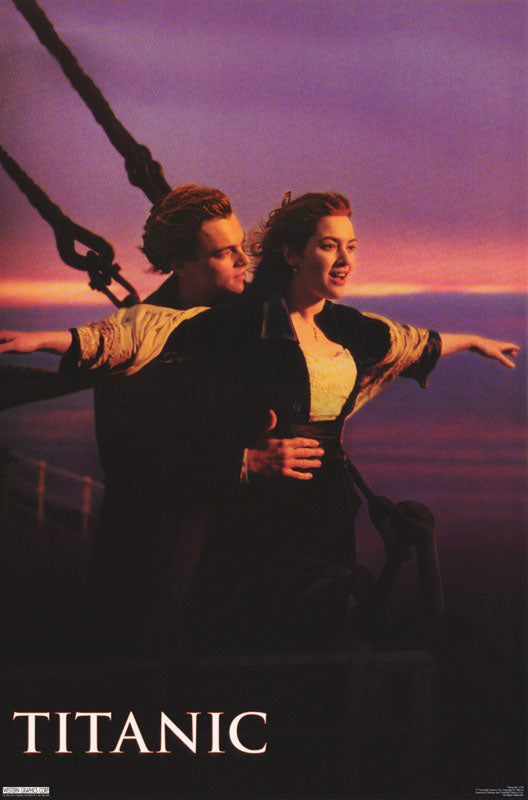 MOVIE - TITANIC-FLYING - POSTER LW29K
