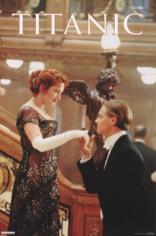 MOVIE - TITANIC-STAR KISS - POSTER LW29L