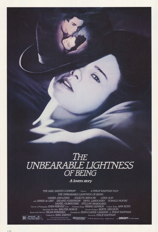 MOVIE - UNBEARABLE LIGHTNESS of BEING - POSTER LW19N