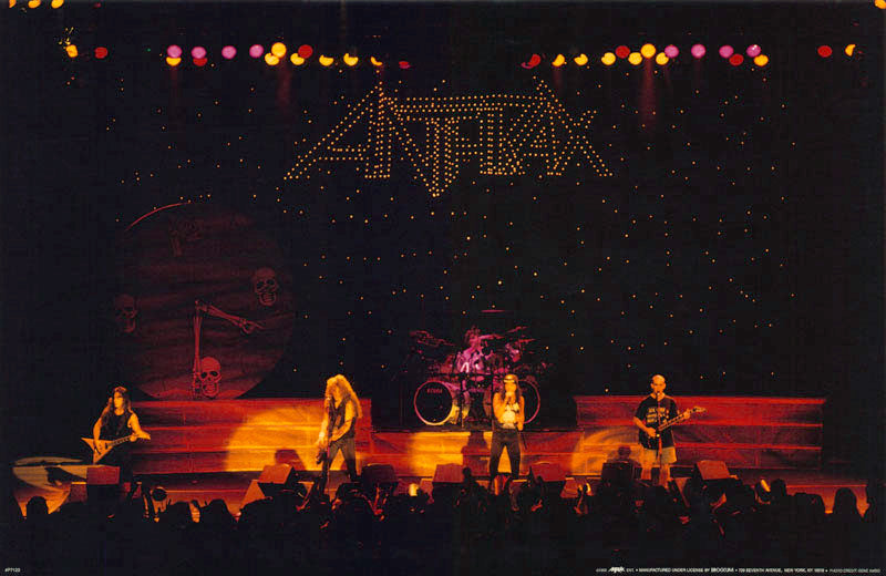 MUSIC - ANTHRAX - POSTER LW7Q