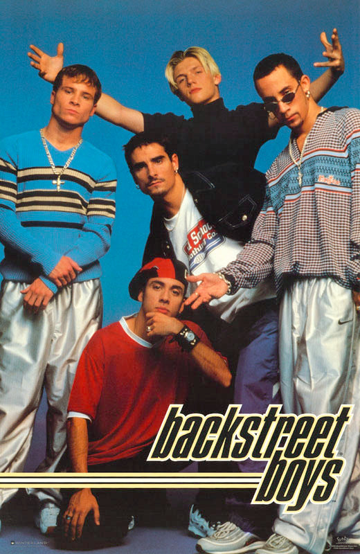 MUSIC - BACKSTREET BOYS - POSTER LW29F