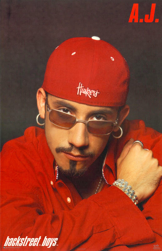 MUSIC - BACKSTREET BOYS-A.J. - POSTER LW23V