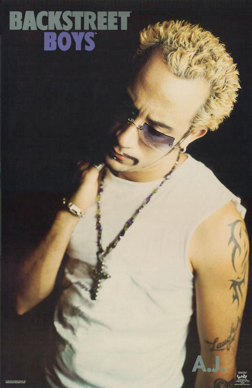 MUSIC - BACKSTREET BOYS-A.J. - POSTER LC5R
