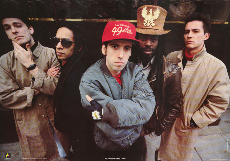 MUSIC - BIG AUDIO DYNAMITE - POSTER LW6G
