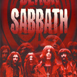 MUSIC - BLACK SABBATH (red) -POSTER RW5J