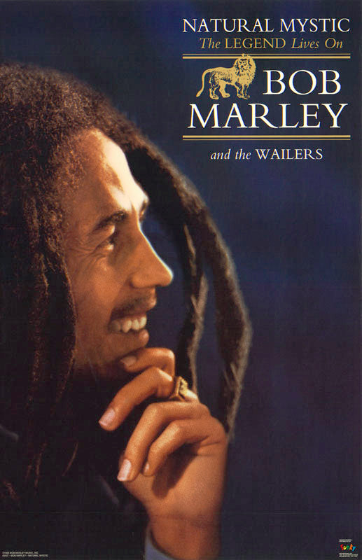 MUSIC - BOB MARLEY-NATURAL MYSTIC - POSTER RW20N