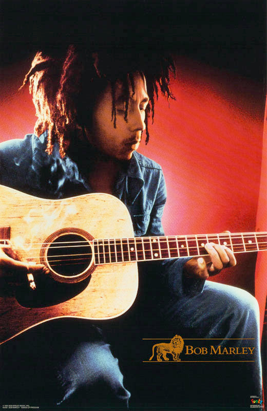 MUSIC - BOB MARLEY-SONGS of FREEDOM - POSTER LW1P