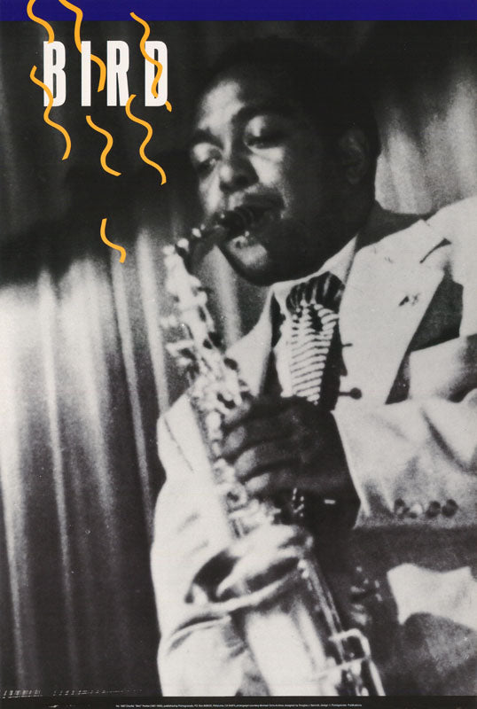 MUSIC - CHARLIE PARKER-BIRD - POSTER RW17V