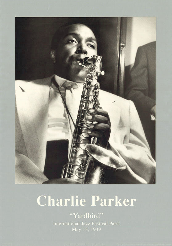 MUSIC - CHARLIE PARKER-YARDBIRD FESTIVAL 1949 - POSTER RW19X