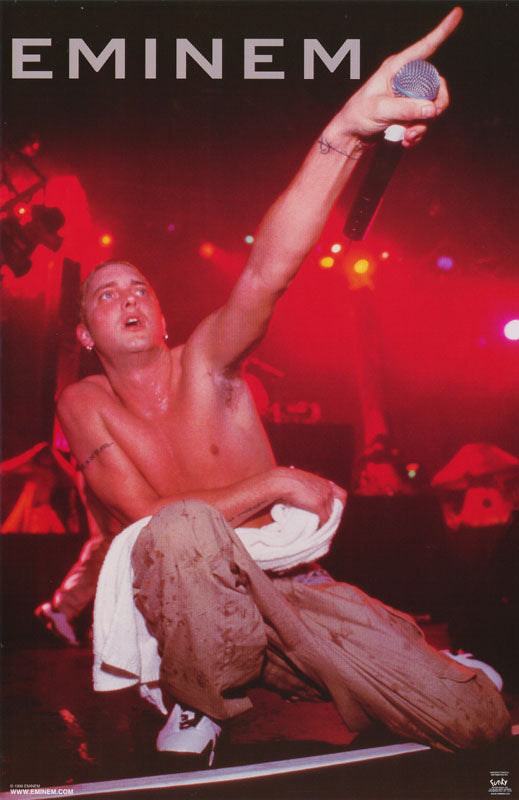MUSIC - EMINEM LIVE - POSTER RW2D