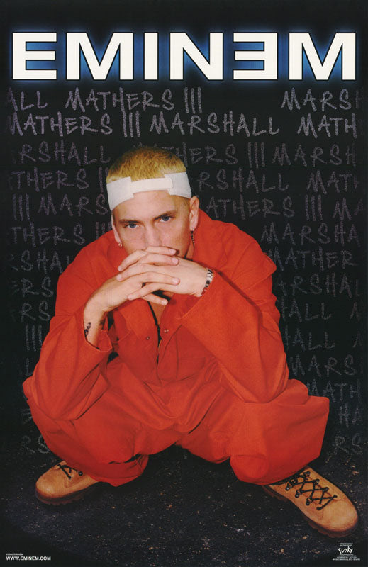 MUSIC - EMINEN-BLACKBOARD - 6545 POSTER RW3A