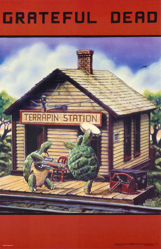 MUSIC - GRATEFUL DEAD-TERRAPIN STATION - POSTER RW22K