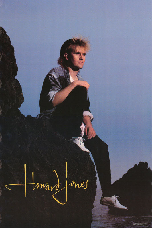 Howard Jones Vintage Music Poster