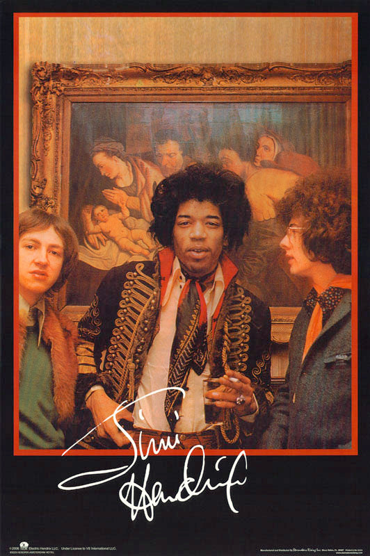 MUSIC - JIMI HENDRIX-AMSTERDAM HOTEL - POSTER RW20Y