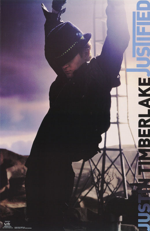 MUSIC - JUSTIN TIMBERLAKE-JUSTIFIED -  POSTER LW25R