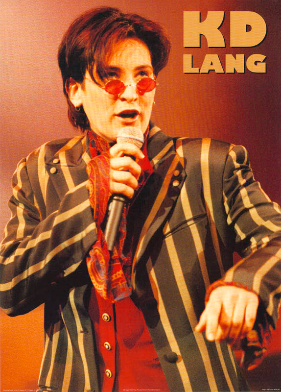 KD LANG POSTER