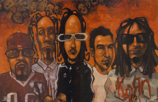 MUSIC - KORN-IN THE CROWD - 6207 POSTER BW1E