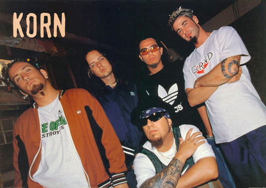 MUSIC - KORN (leaning left) - POSTER LW25S
