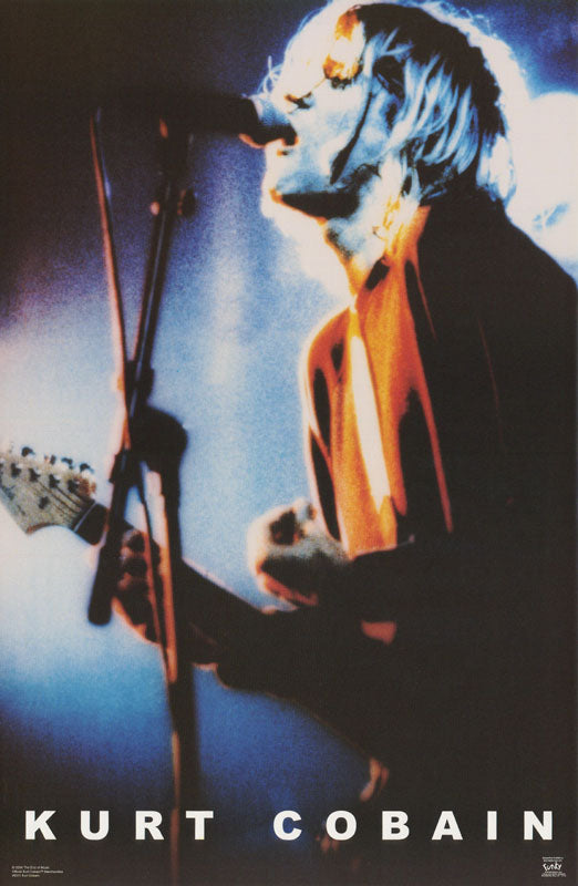 MUSIC - KURT COBAIN - POSTER RW11T