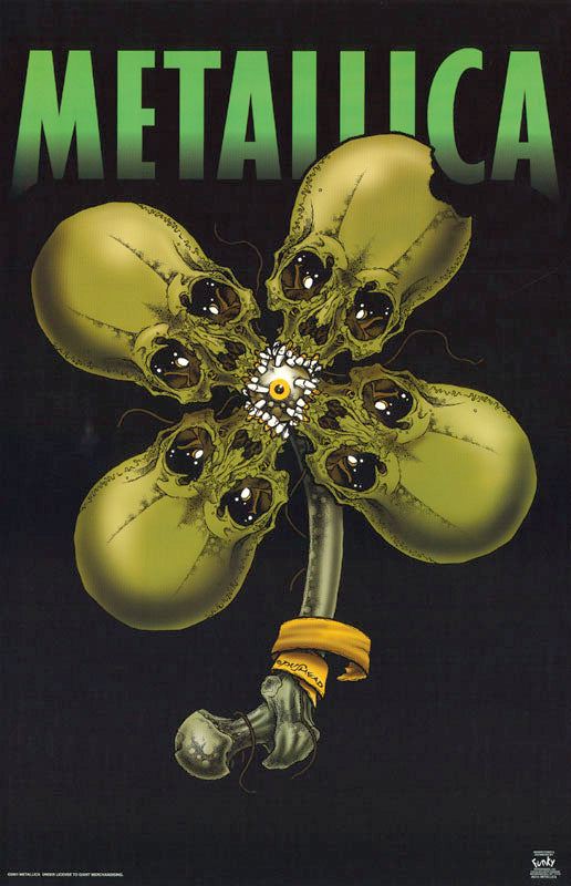 MUSIC - METALLICA - POSTER LW24D