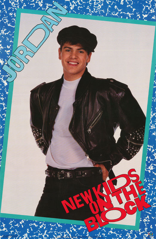 NEW KIDS on the BLOCK JORDAN POSTER