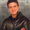 NSYNC JUSTIN LEATHER POSTER