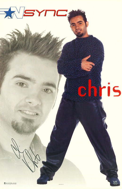 NSYNC CHRIS POSTER