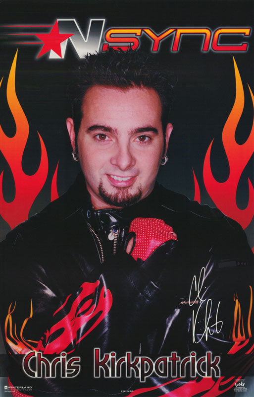 NSYNC CHRIS KIRKPATRICK POSTER