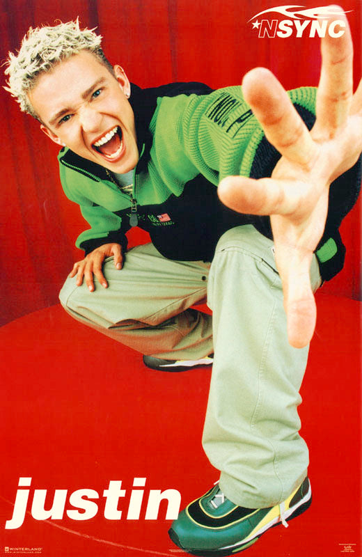 MUSIC -NSYNC-JUSTIN - 7525 POSTER RC7F