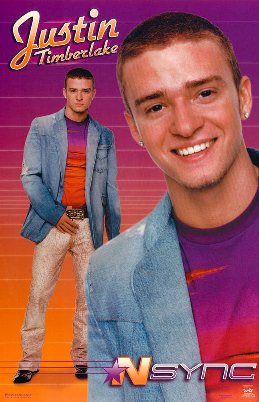 NSYNC JUSTIN POSTER