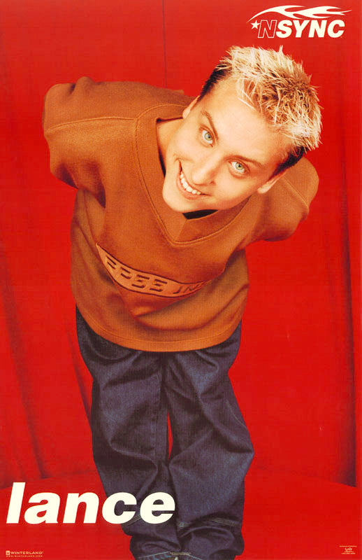 NSYNC LANCE POSTER