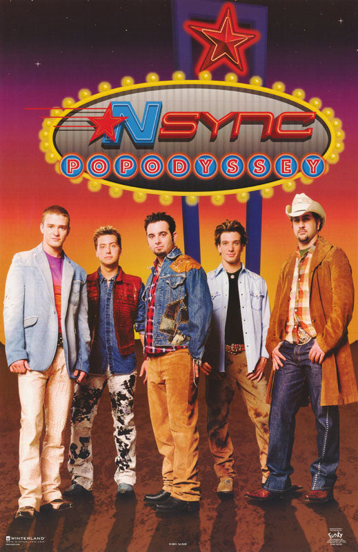 NSYNC POPODYSSEY POSTER