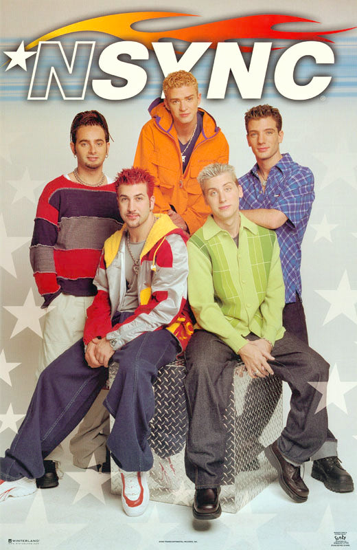 NSYNC STARS POSTER
