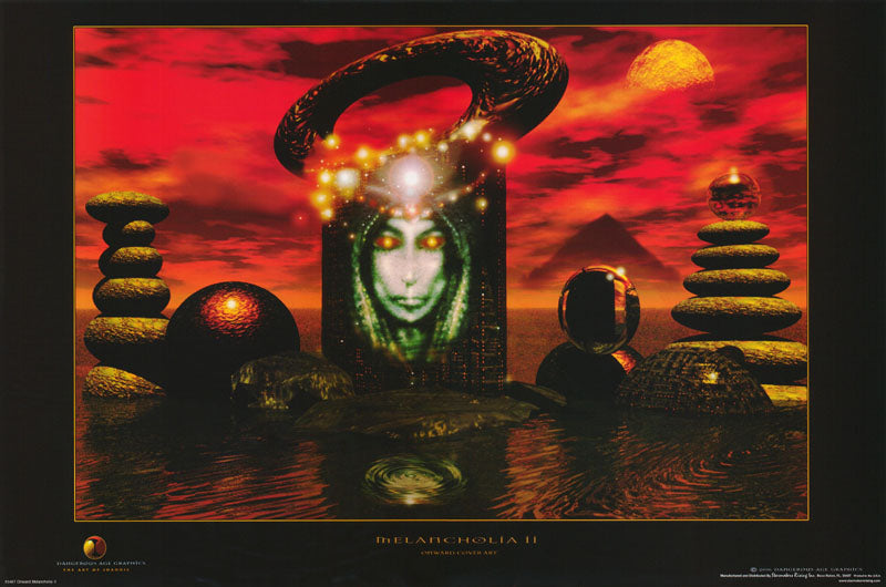 ONWARD MELANCHOLIA II COVER ART POSTER