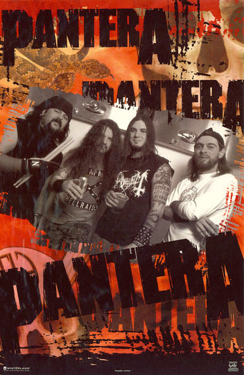 Pantera Poster | Original Metal Band Print | Midwest Posters