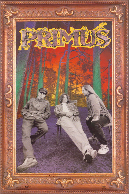 MUSIC - PRIMUS (sitting on chairs) - POSTER LW8R