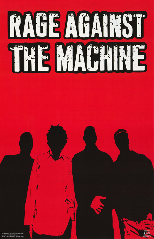 MUSIC - RAGE AGAINST THE MACHINE - POSTER LC4M