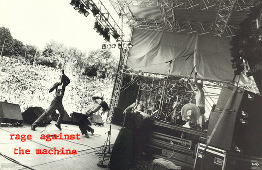 MUSIC - RAGE AGAINST the MACHINE -6146 POSTER LC6K