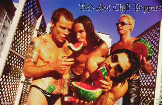 MUSIC - RED HOT CHILI PEPPERS-WATERMELON - POSTER RW21J