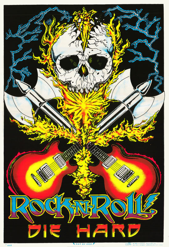 MUSIC - ROCK N' ROLL-DIE HARD (flocked) - LC4C