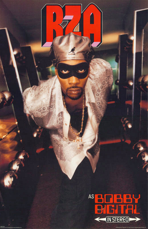 MUSIC - RZA-as BOBBY DIGITAL - POSTER RW19Z