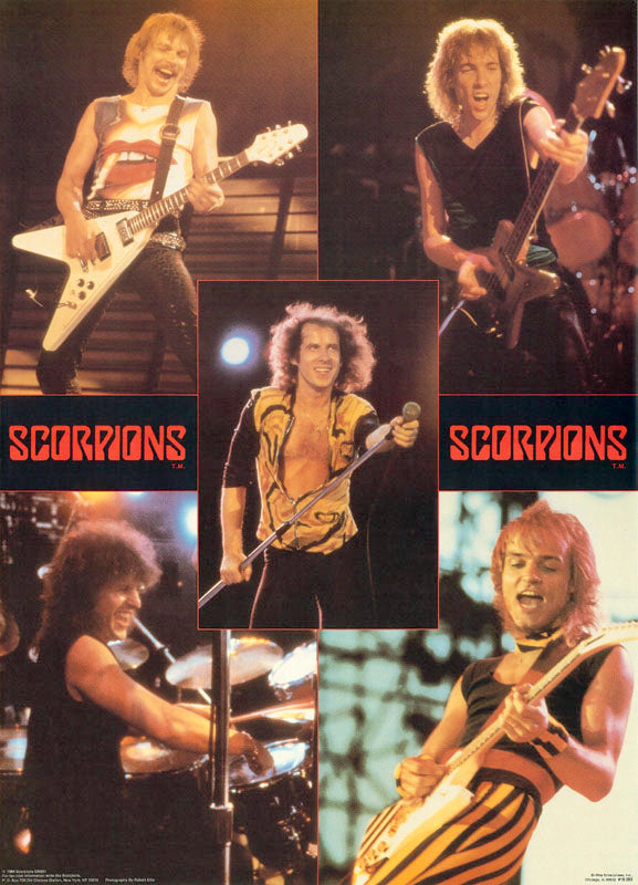 SCORPIONS POSTER