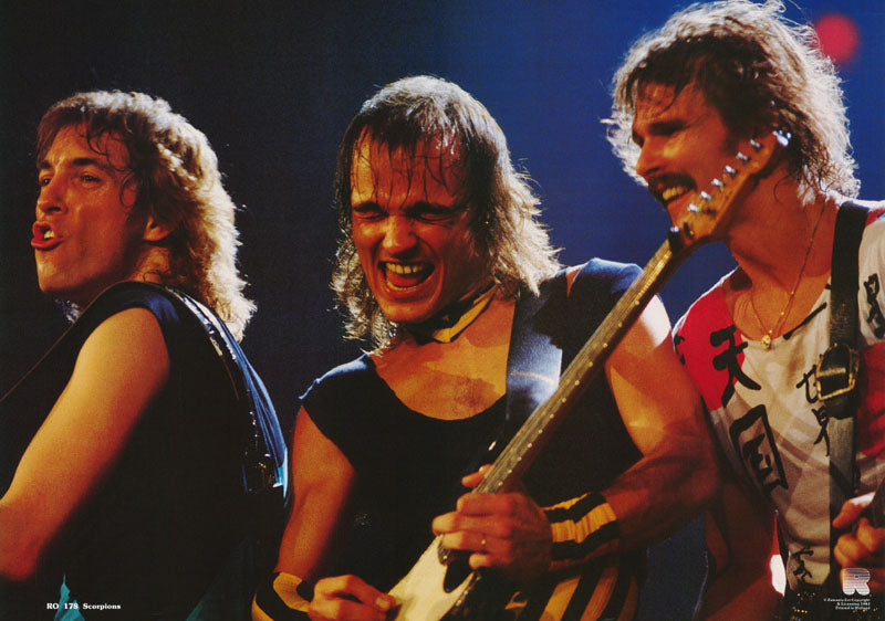 MUSIC - SCORPIONS - POSTER LW14G