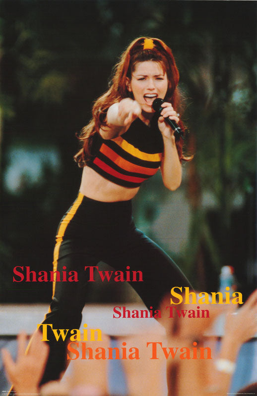 MUSIC - SHANIA TWAIN - POSTER RW6D