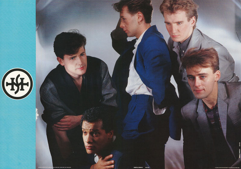 MUSIC - SIMPLE MINDS-group - POSTER LW5E